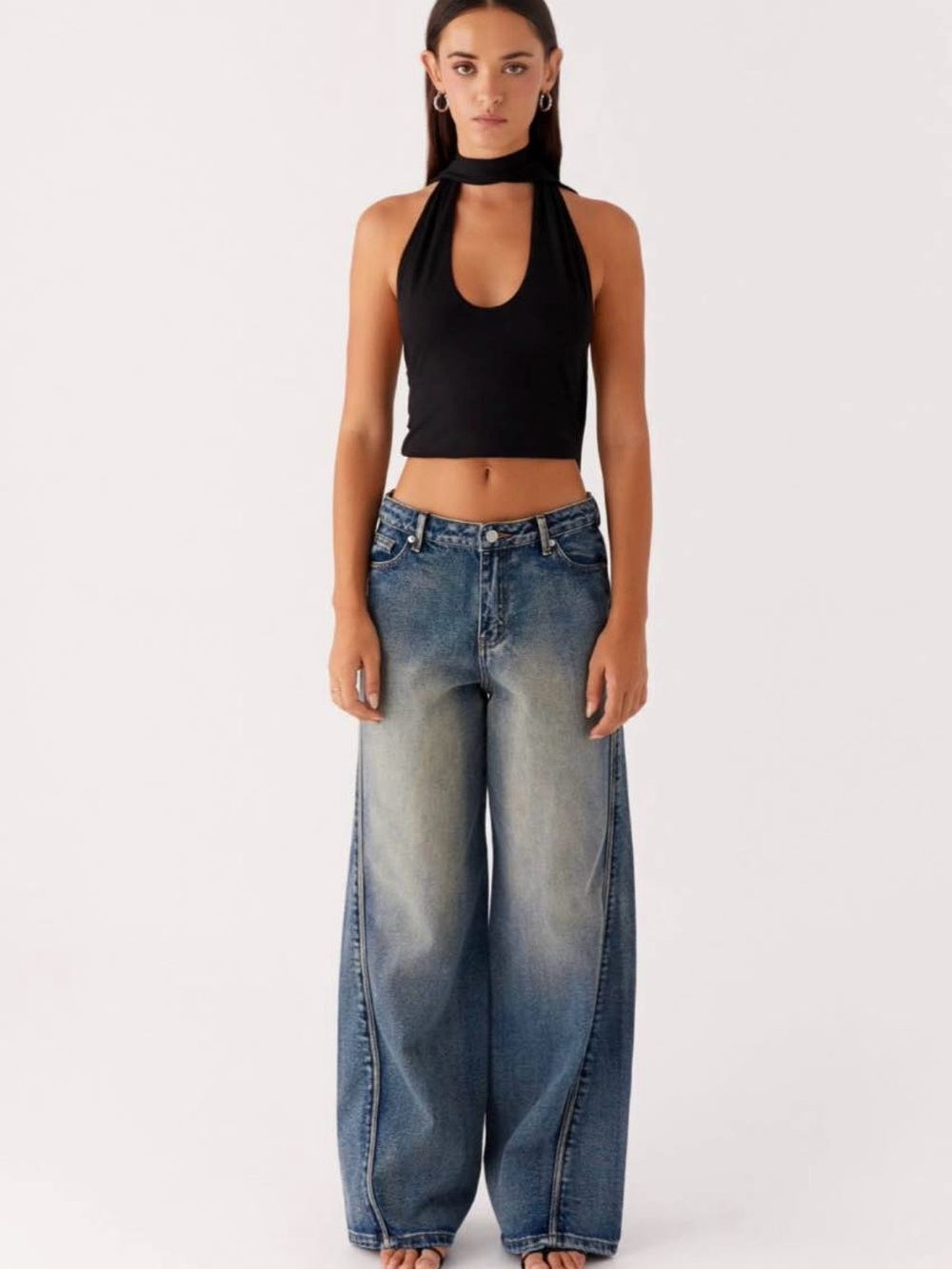 Peppermayo Wide Leg Women's Jeans XL